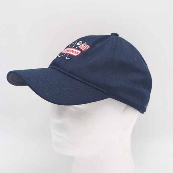 Conoco Hat Cap Strap Back Navy Blue Embroidered Golf 2017 Norman Mens - Picture 5 of 10